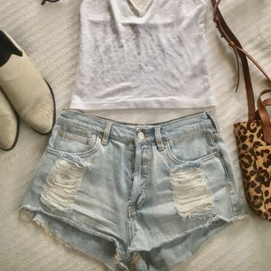 Brandy Melville Jean Shorts